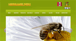 Desktop Screenshot of hierbamielperu.com